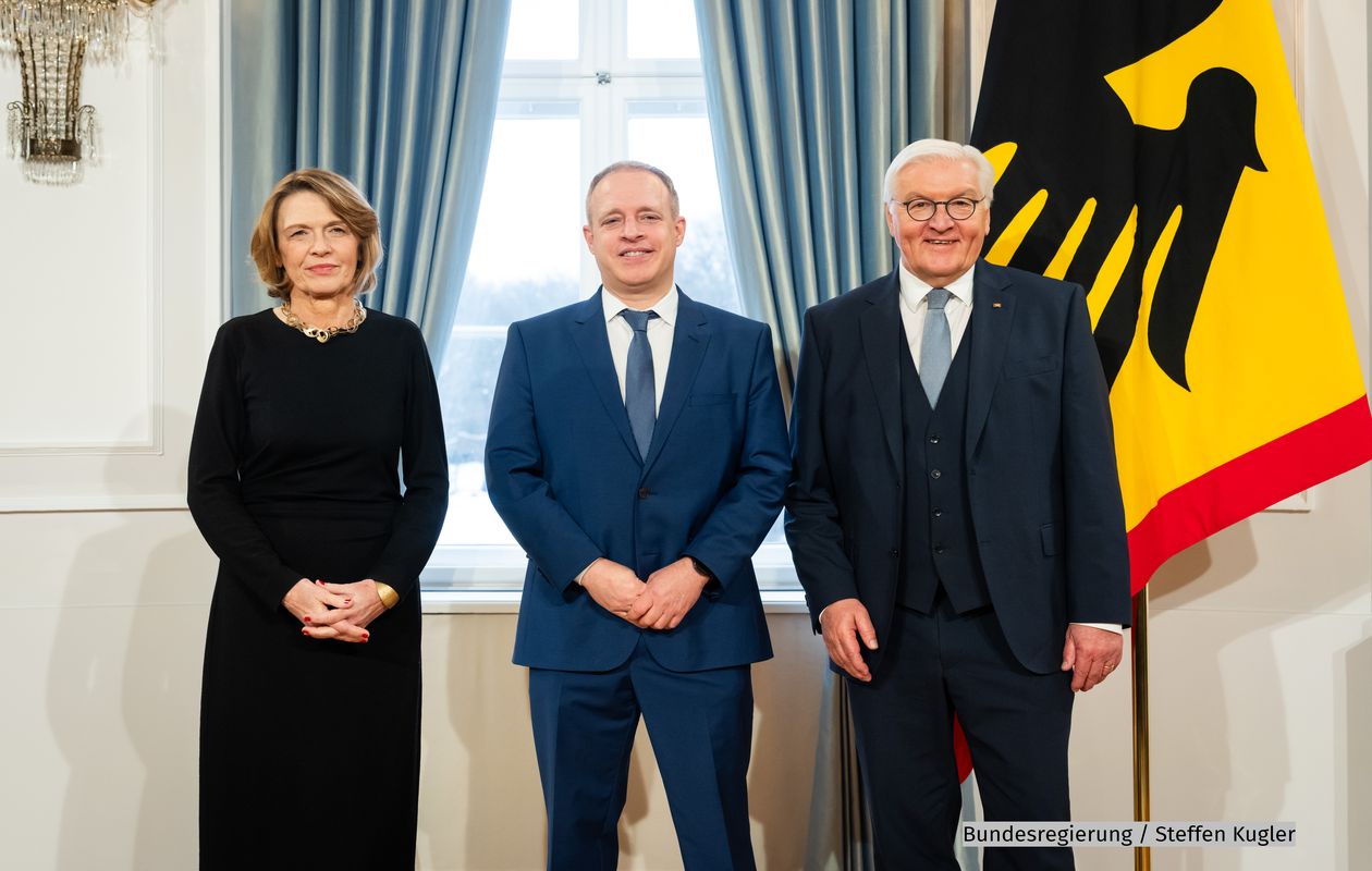 Prof. Dr. Martin Bujard at New Year’s Reception of the Federal President