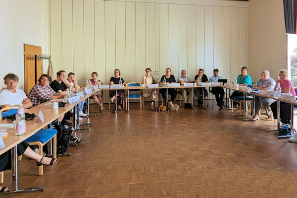 Blick in das Plenum
